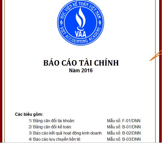 Chia sẻ bìa sổ kế toán tự động dễ dàng in ấn chỉ với 1 click