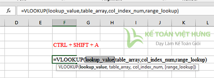 thủ thuật kế toán trên excel