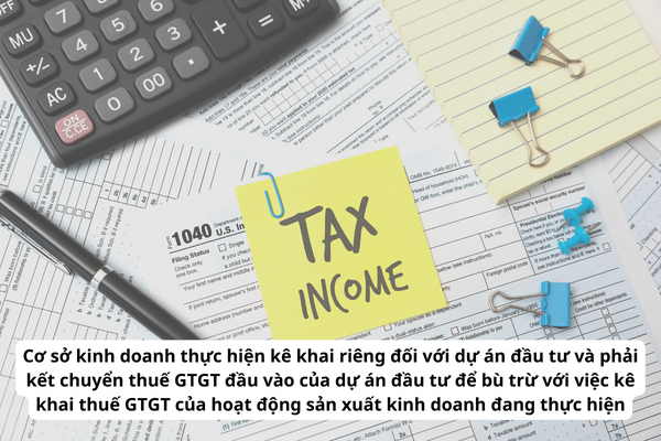 Trường hợp cơ sở kinh doanh hoàn thuế GTGT đối với dự án đầu tư