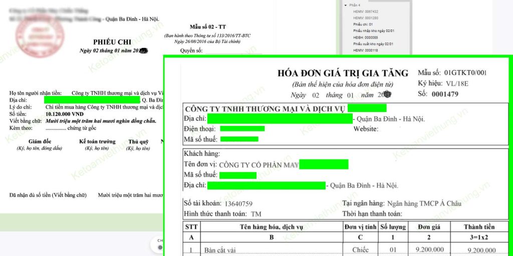 cách lưu trữ chứng từ kế toán 2