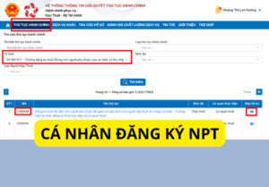 cá nhân tự đăng ký người phụ thuộc